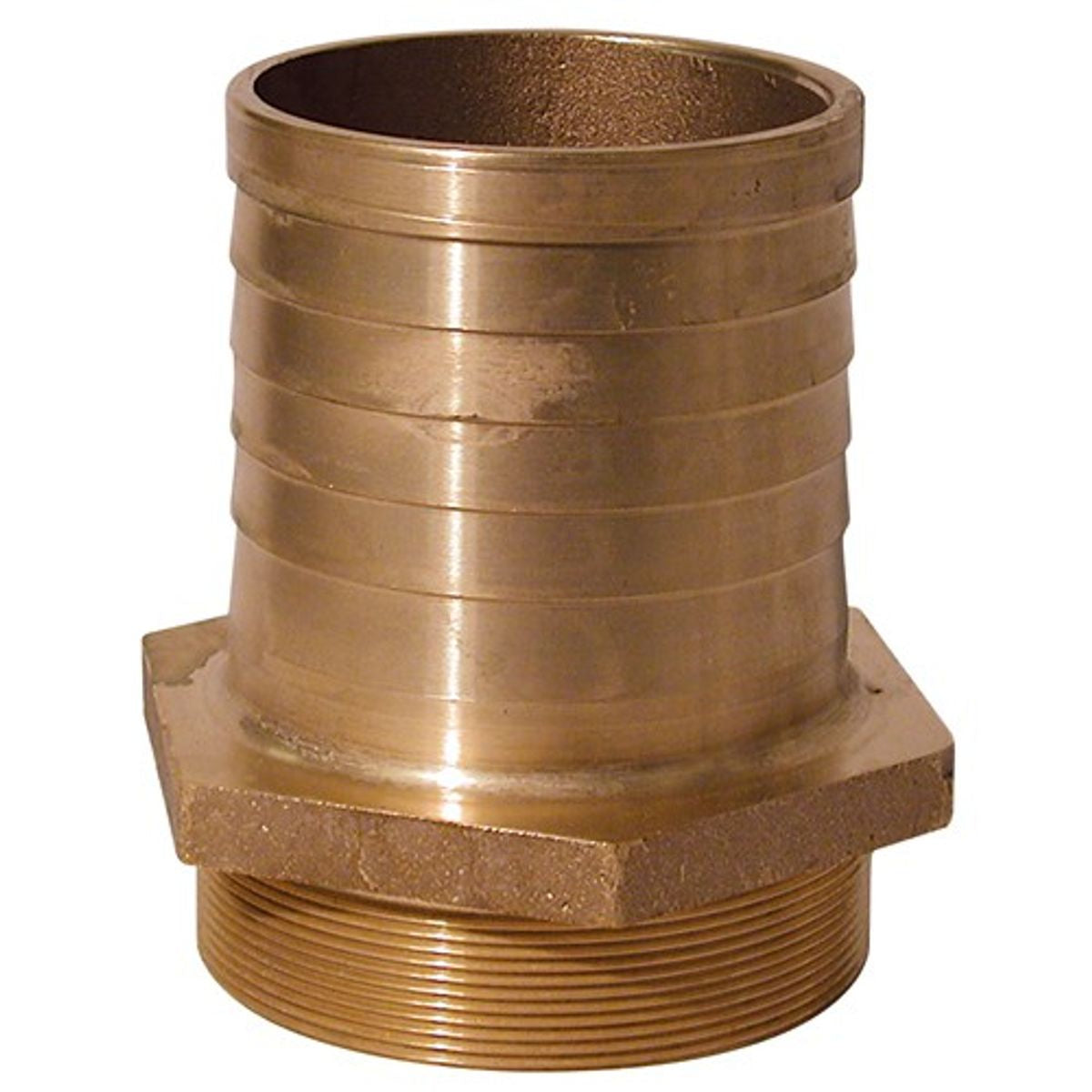 CONNECTOR BRONZE 1 1/4inBSP- 1 1/4in HOSE  1-72114