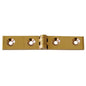 AG Brass Strap Hinge Polished 1/2" x 3"