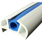 Wilks PVC 168 Fender Lipped (50 x 21mm x 15m / White)