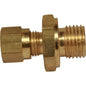 Male Parallel Stud Coupling 5mm Tube x 1/4in BSP  1-23716