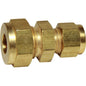 AG Brass Straight Coupling 3/8" x 5/16"  1-12140