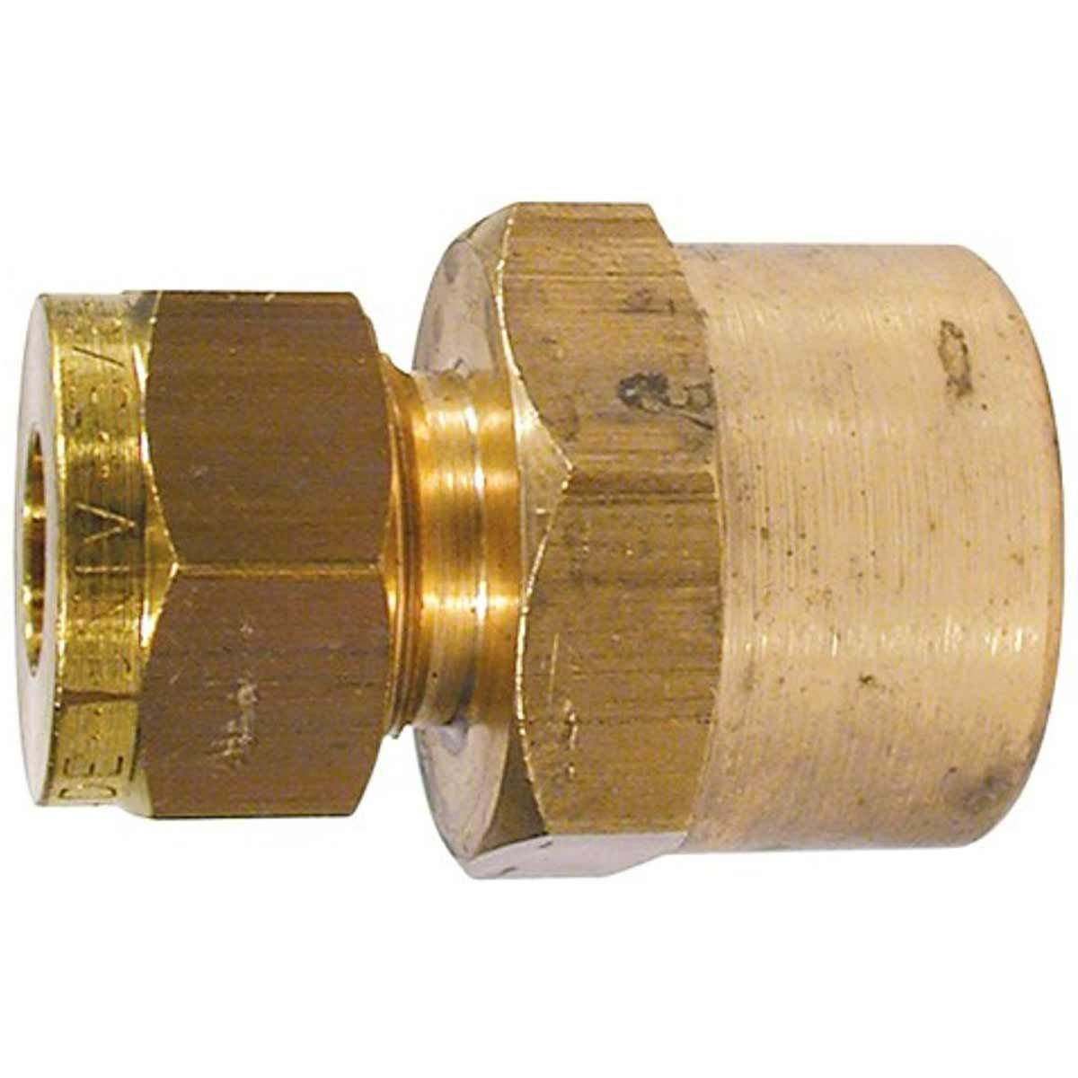 Female Taper Stud Coupling 1/4in Tube x 1/4in BSPT  1-17140