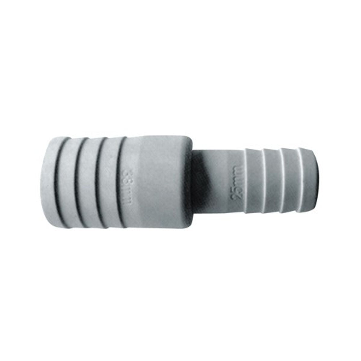 PLASTIC REDUCER 38mm TO 25mm HOSE  9-96975