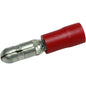 AMC Terminal Male Bullet 4.0mm Red (50)