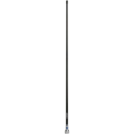 Scout Quick 1 3db VHF Fibreglass Antenna 1M with 5M Cable (Black)