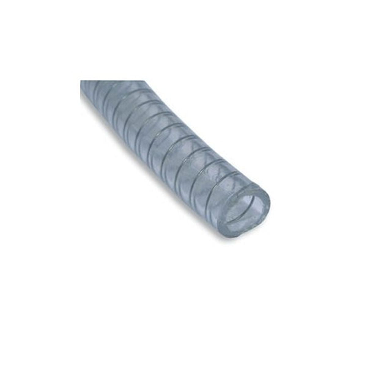 CLEAR PVC ARMORVIN HOSE 19mm ID X 30M  1-90070C