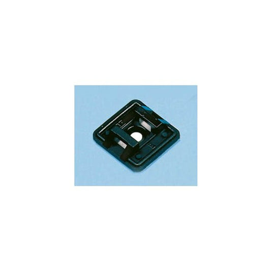 AMC Cable Tie Fixing 25 x 25mm (50) Black
