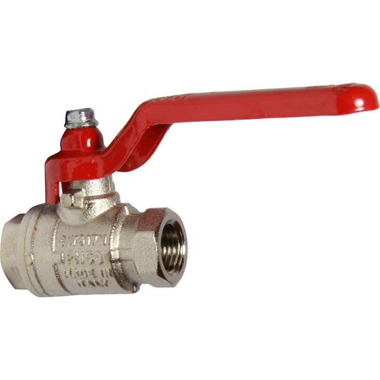 AG Lever Ball Valve PN50 1/4" BSP Female Ports 1-74990