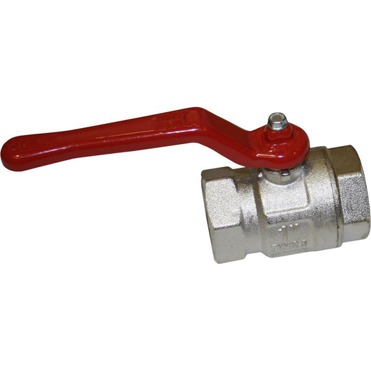 AG Lever Ball Valve PN40 1" BSP Female Ports 1-75030