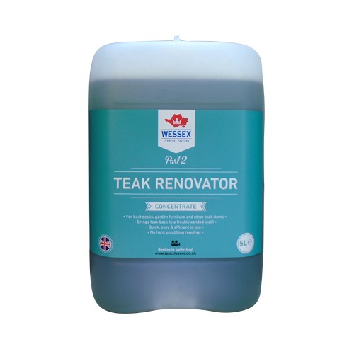 Wessex Chemicals Teak Renovator (Green) - 5LT