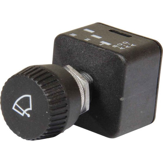 Vetus HDMSW Rotary Windshield Wiper Switch (Three Position)