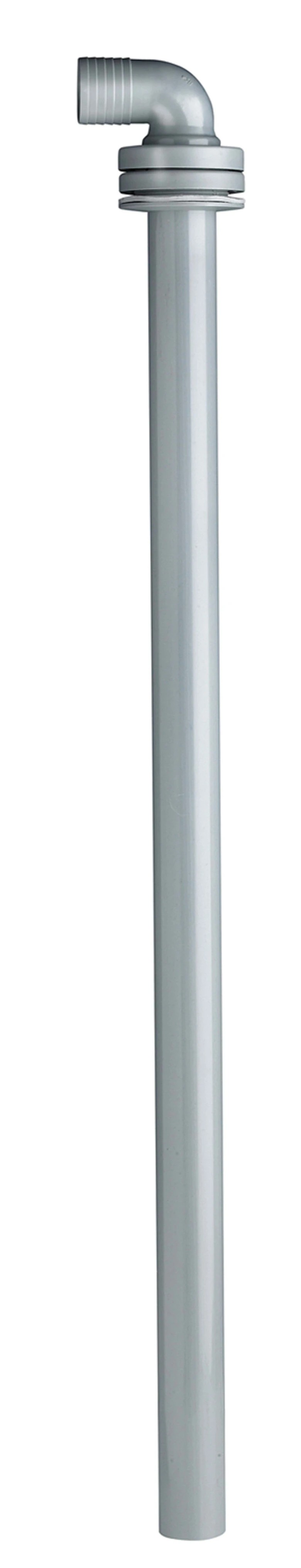 Extraction pipe, L= 780 mm, hose nipple Ã˜ 38 mm, right angle  WTS78038B