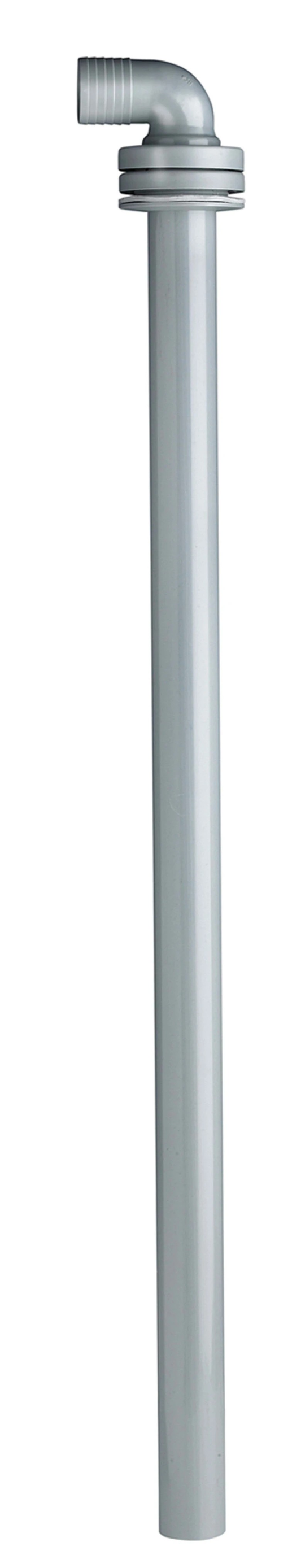 Extraction pipe, L= 780 mm, hose nipple Ã˜ 38 mm, right angle  WTS78038B