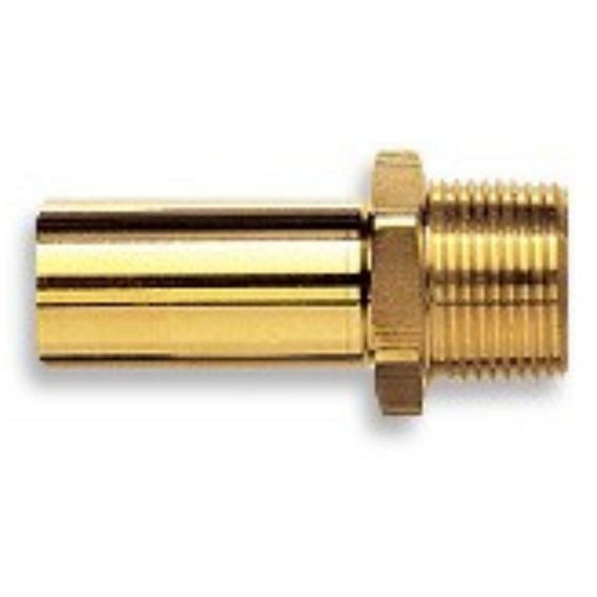 JG Speedfit Male Stem Adaptor DZR Brass (15mm x 1/2inBSPT)  J31/15