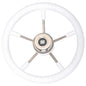Ultraflex Steering Wheel (350mm / White Soft Grip)