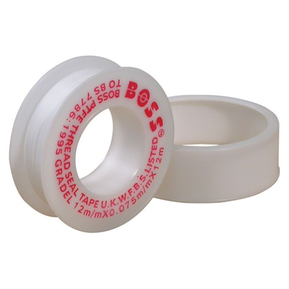PTFE TAPE STD GRADE 12mm x12M REEL CARDED  1-79000/1P