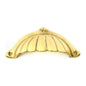 AG Draw Pull Sunrise Cast Polished Brass