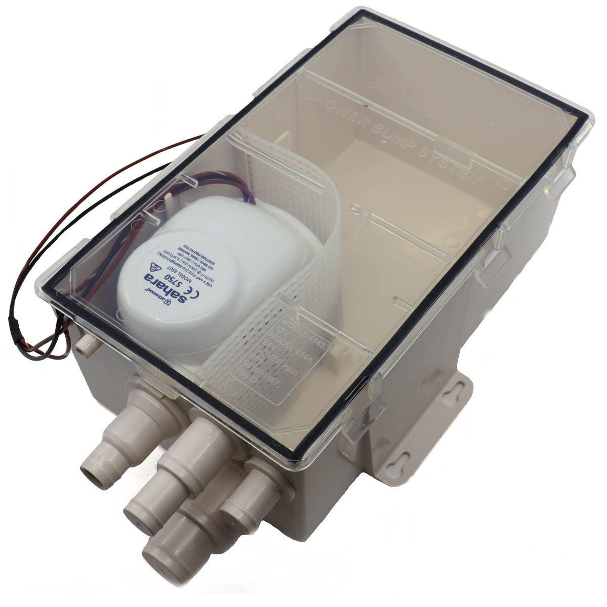 Attwood Sahara S750 Shower Sump System 12V AW-4143-4