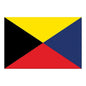Flag International Code Signal Z (30 x 45cm)