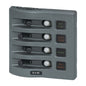 Blue Sea 4-Position IP67 Waterproof V/H Panel Grey