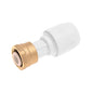 Hepworth HD25A Hep2o 15mm x 1/2in BSP Tap Connector White  HD25A/15
