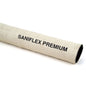 WHITE RUBBER SANITATION HOSE 25mmID x 10M  1-90094