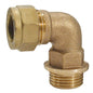 BENT COUPLING 15mm x 1/2inBSP MALE  1-54515