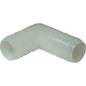 AG Plastic Elbow 3/4" Hose Barbs  9-69072