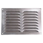 AG Hooded Louvre Vent Polished 430 Stainless Steel 9" x 6"