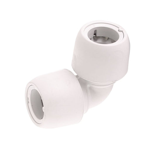 Hepworth HD5 Hep2o 22mm Equal Elbow White  HD5/22
