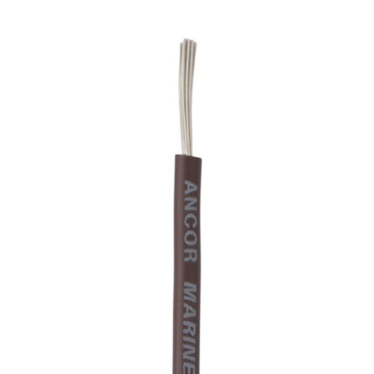 Ancor Tin Cable 1 Core 30m/100 Brown 12 AWG