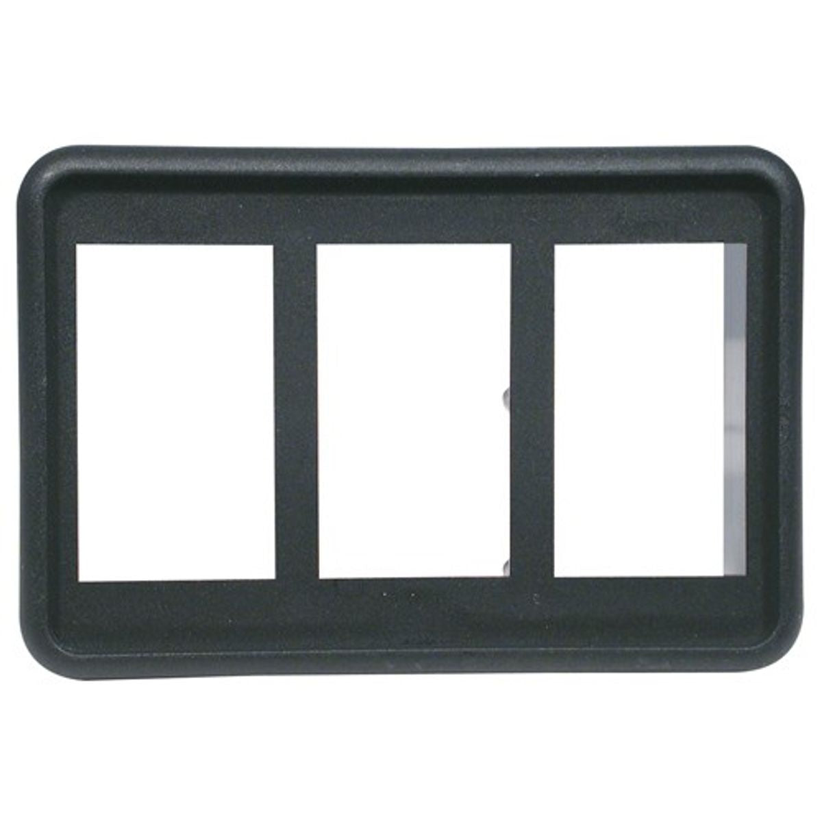 Blue Sea Contura 3 Position Panel Black