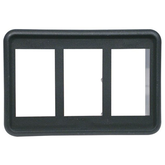 Blue Sea Contura 3 Position Panel Black
