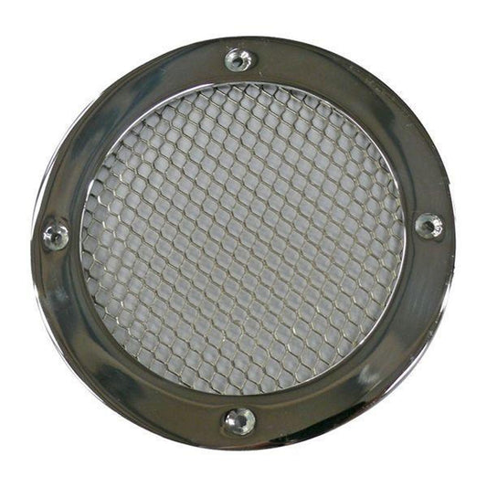 AG 5 1/2â€ Circular HD Chrome Vent + Mesh