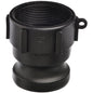 KWICK-KAM 3/4in POLY ADAPTER x 3/4in BSPF  1-76732