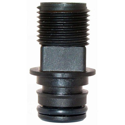 Flojet Quad Port x 1/2" BSP Straight (pair)  9-40200