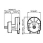 Ultraflex T67 Steering Helm 55hp with Black Bezel X 4-T67