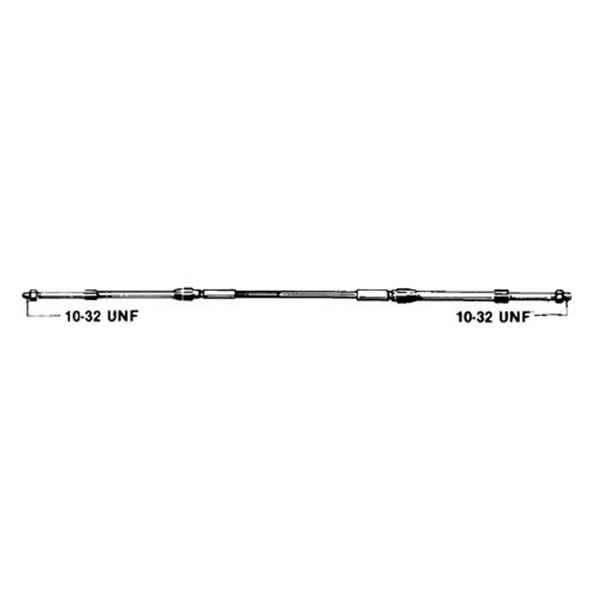 Ultraflex Mach Zero 33C Control Cable 17ft (5.1m)
