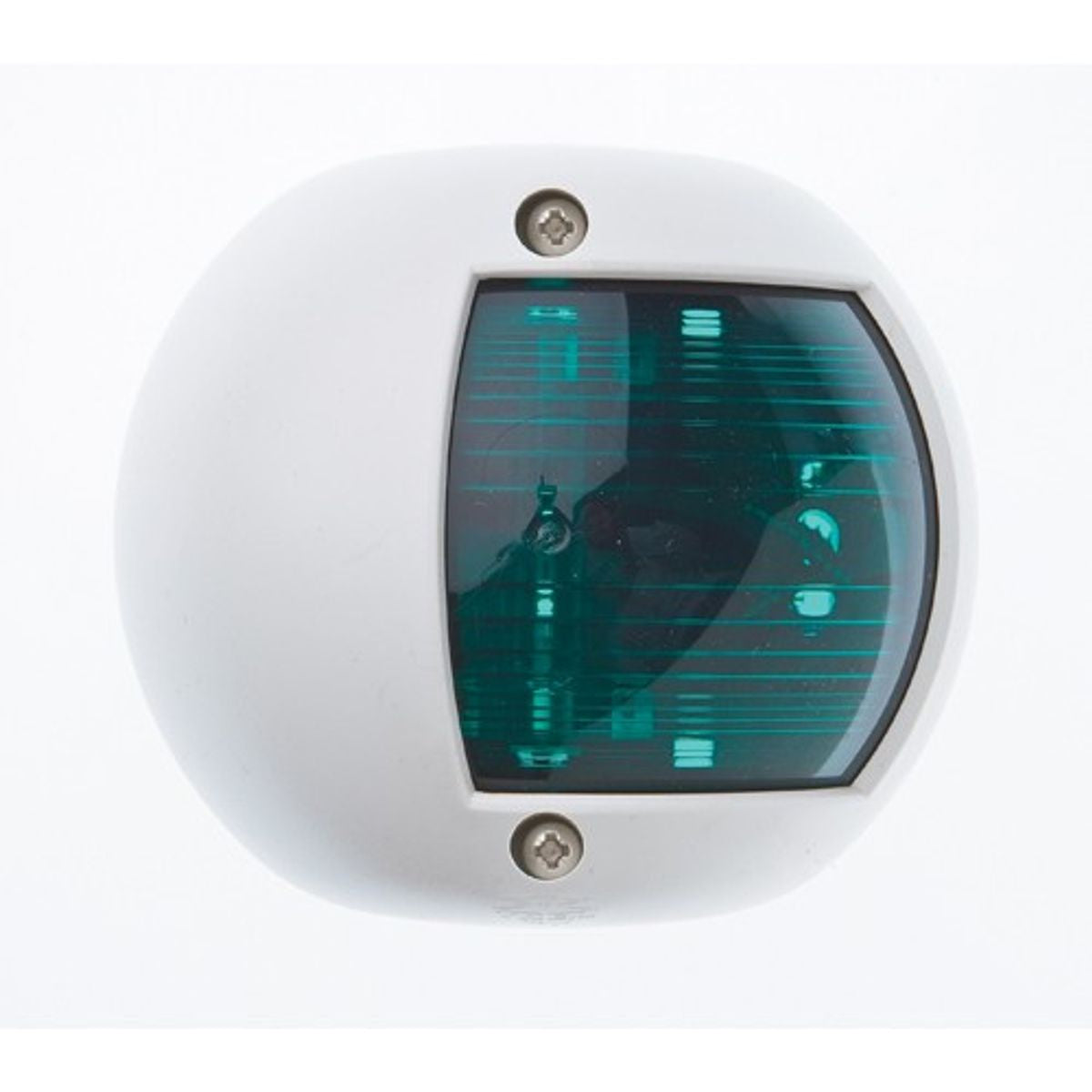 Trem Round Nav Light Starboard White 12V (20m)