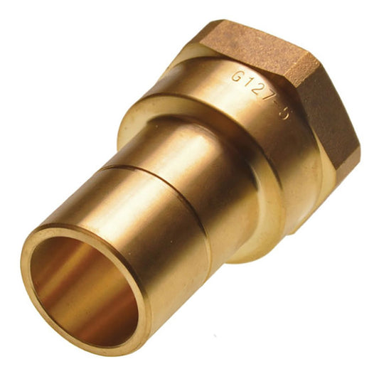 Hepworth HX30 Hep2o 22mm Spigot x 3/4in BSP Female Adaptor Brass  HX30/22