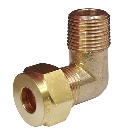 GAS ELBOW 3/8in BSPTM X 1/2in CU 8031/8  8031/8
