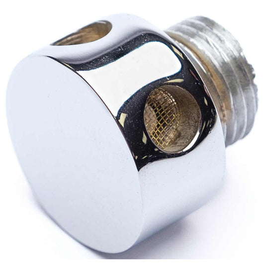 ROUND CHROMED BRASS TANK VENT 1/2in BSP  2-74509C