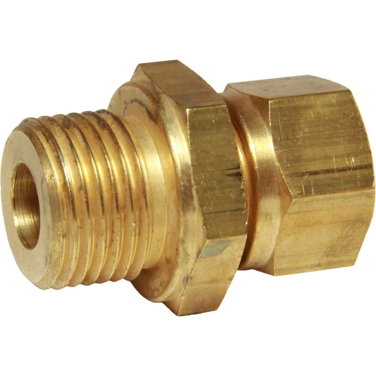 Male Parallel Stud Coupling 10mm Tube x 1/2in BSP  1-23810