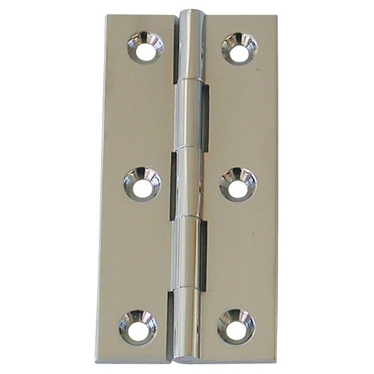 AG Chromed Brass Butt Hinge 1-1/2" x 3/4"