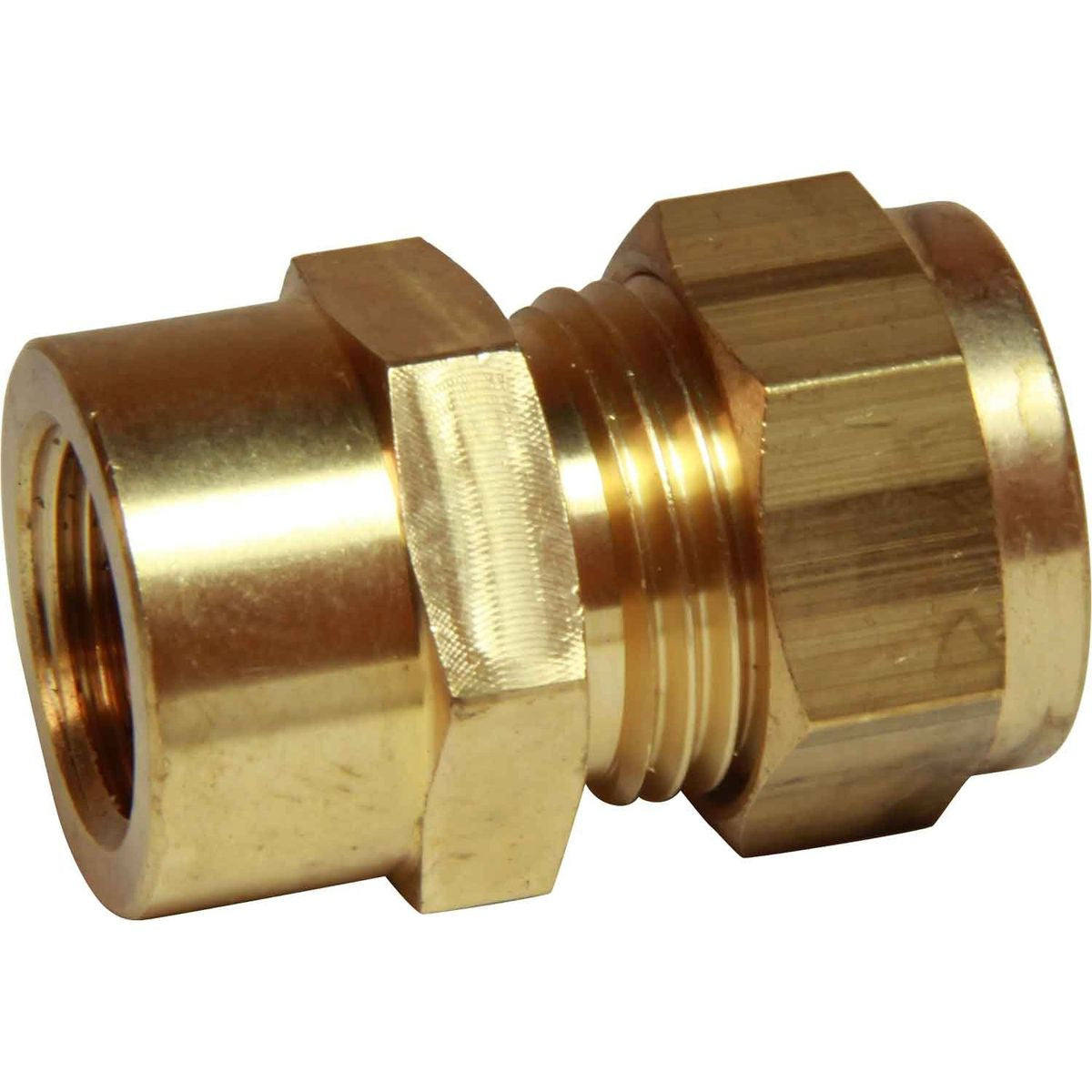Female Parallel Stud Coupling 1/2in Tube x 3/8in BSP  1-17090
