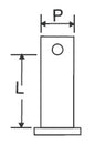 RWO Clevis Pin 5mm Diameter x 13mm Long (x10)