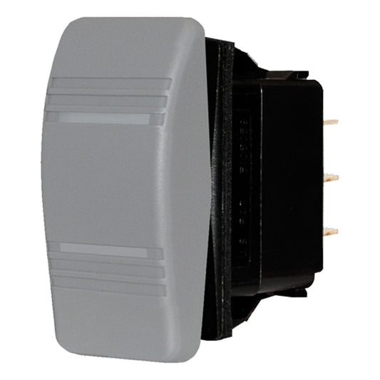 Blue Sea Contura Switch DPDT On/Off/On Grey