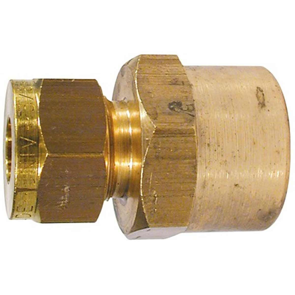 Female Taper Stud Coupling 1/4in Tube x 3/8in BSPT  1-17141