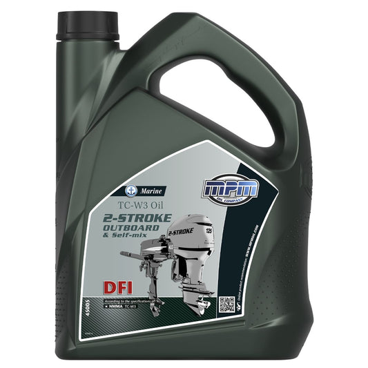 MPM Marine TC-W3 2-Stroke Outboard & Self-Mix Oil Di 5 Litre