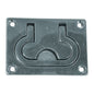 AG Chrome Flush Lifting Ring 75 x 55mm Packaged